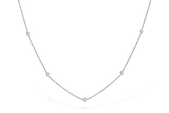 K309-12247: NECK .50 TW 18" 9 STATIONS OF 2 DIA (BOTH SIDES)