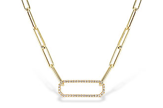 K310-00447: NECKLACE .50 TW (17 INCHES)