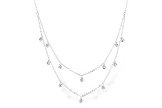 K310-01347: NECKLACE .22 TW (18 INCHES)
